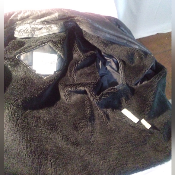 Vintage Berman's Classic Black Leather with Liner ° - Picture 9 of 14